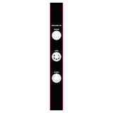 Bile Anale Mari Hidden Desire Extreme cu Greutate Ridicata - Negru, 39 cm - Fabricate 100% din Silicon - Ideal pentru senzatii intense - Capat inelat pentru control total