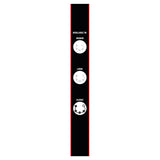 Bile Anale XL Hidden Desire Extreme cu Greutate Ridicata - Negru, 49 cm - Fabricate 100% din Silicon - Ideal pentru senzatii intense - Capat inelat pentru control total