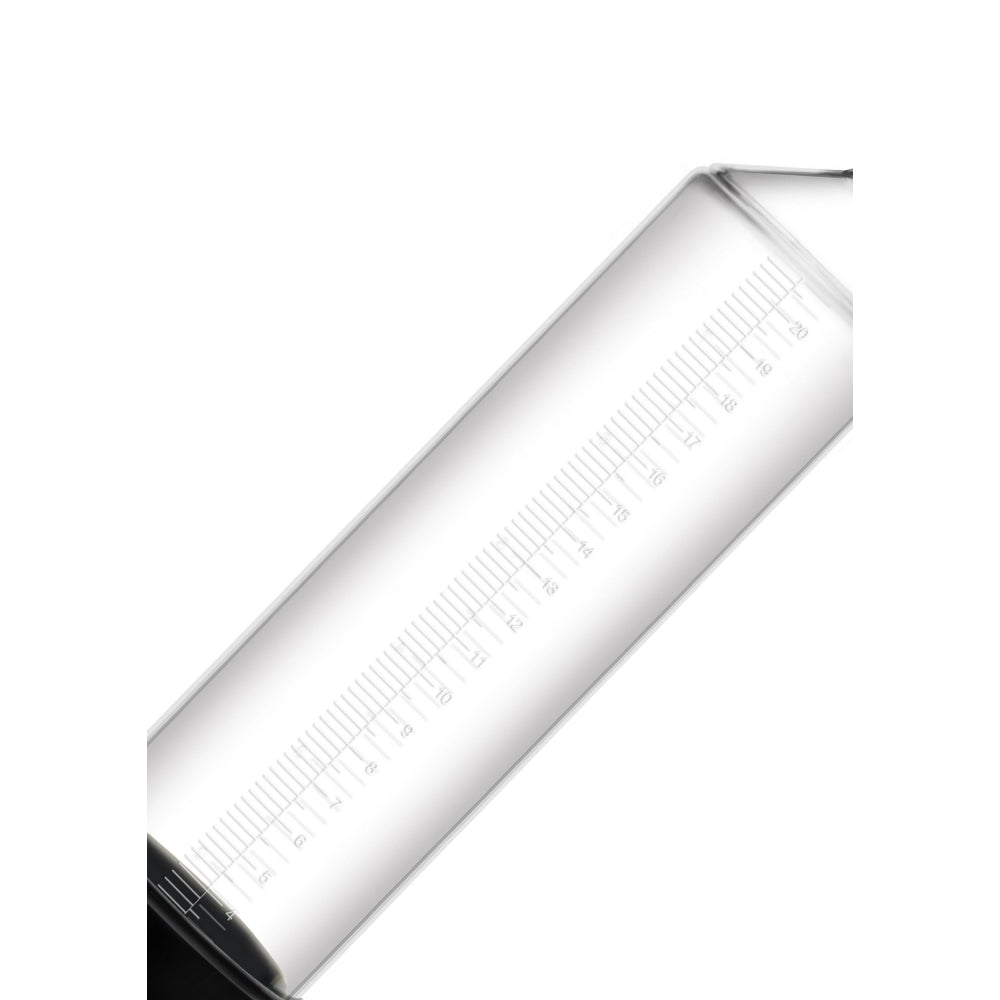 Pompa Pentru Penis Hidden Desires  Fusion X Avansata - Negru, 22 cm - Design gradat pentru a urmari progresul in timp real - imbunatatestea lungimea si increderea
