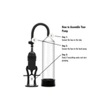 Pompa Pentru Penis Hidden Desires  Fusion X Avansata - Negru, 22 cm - Design gradat pentru a urmari progresul in timp real - imbunatatestea lungimea si increderea