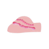 Masturbator cu Vibratii Hidden Desires Fat Ass Fucker - Lugime Bust 20 cm, Greutate de 1.2 kg - Design realist si anatomic, cu orificii vaginale si anale - vibratii intense cu bullet inclus