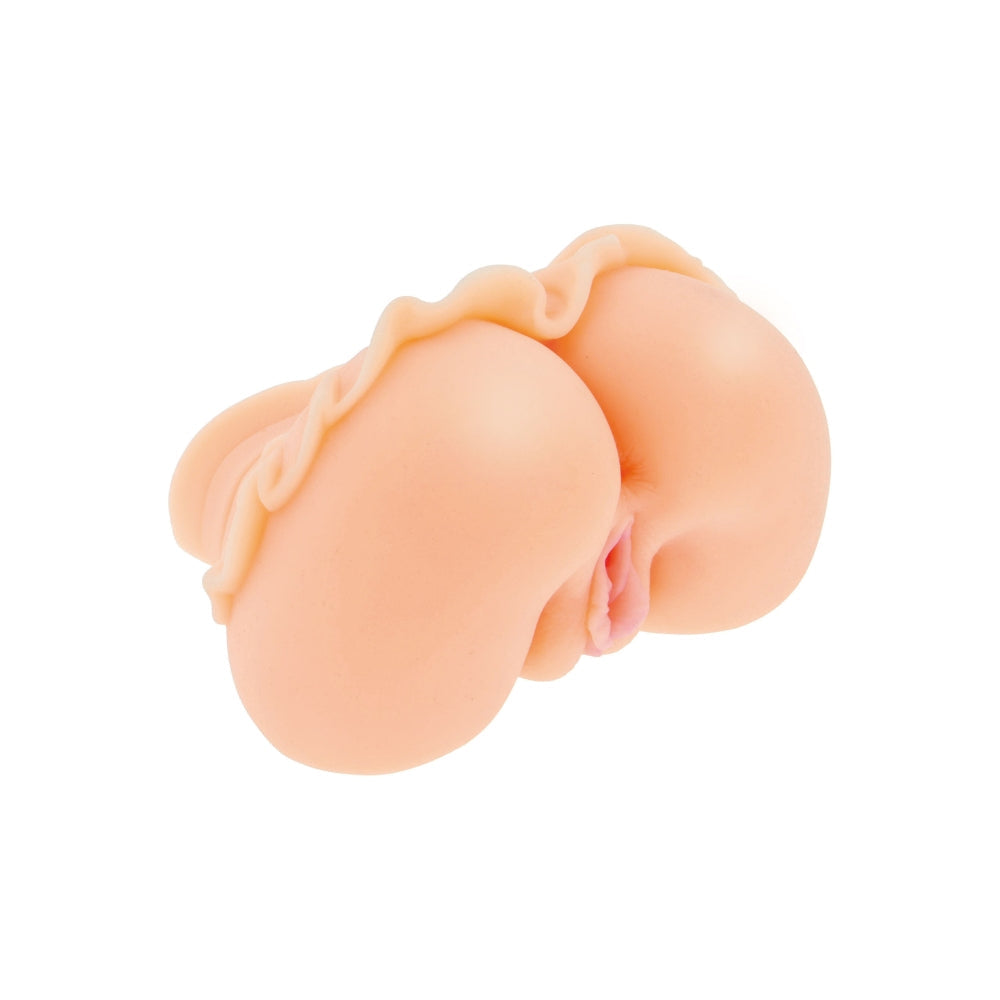 Masturbator Bust Hidden Desires Bangers cu Fusta - Culoarea Pielii, 1.4 kg - Doua deschideri pentru penetrare vaginala si anala - Material realistic Love Skin
