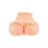 Masturbator Bust Hidden Desires Bangers cu Fusta - Culoarea Pielii, 1.4 kg - Doua deschideri pentru penetrare vaginala si anala - Material realistic Love Skin