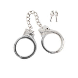 Catuse Taboom Bondage Essentials Argintii - Include doua chei - Design ajustabil, perfect pentru jocurile de supunere