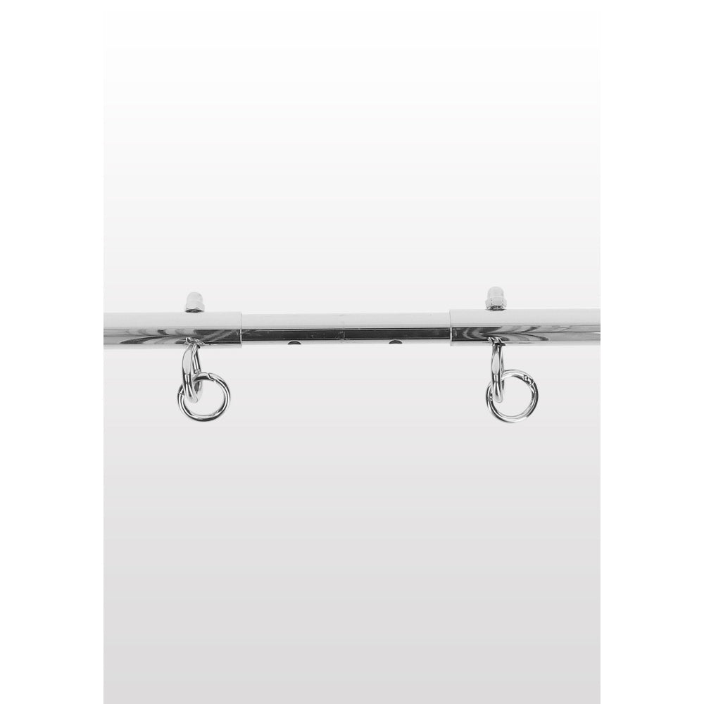 Bare de Imprasiere Reglabila TABOOM Bodage Essentials 60-104 cm - Ideal pentru jocuri BDSM in cuplu - Include catuse pentru glezne, compatibilitate pentru catuse de maini cu intele detasabile