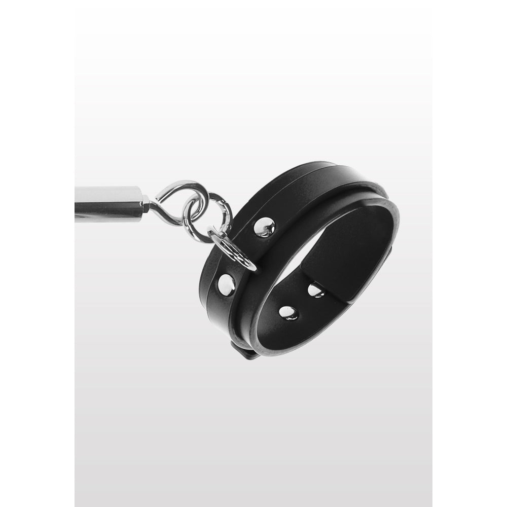Bare de Imprasiere Reglabila TABOOM Bodage Essentials 60-104 cm - Ideal pentru jocuri BDSM in cuplu - Include catuse pentru glezne, compatibilitate pentru catuse de maini cu intele detasabile