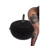 Scaun gonflabil cu vibratii TABOOM pentru placere intensa si control wireless, Negru