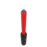 Baton Electrosoc Taboom Prick Stick Rosu - 3500 volti, 1 miliamper, 3.5 wati - ideal pentru jocuri BDSM in cuplu - baterie reincarcabila USB
