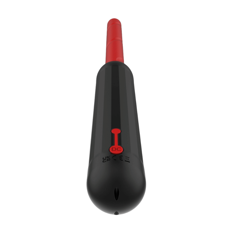 Baton Electrosoc Taboom Prick Stick Rosu - 3500 volti, 1 miliamper, 3.5 wati - ideal pentru jocuri BDSM in cuplu - baterie reincarcabila USB