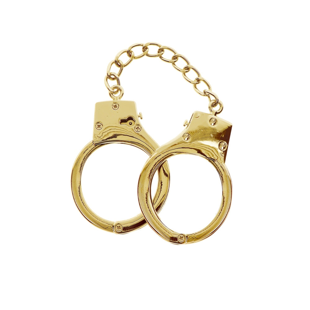 Catuse Luxury Taboom Bondage Aurii - Include doua chei - Design ajustabil, perfect pentru jocurile de supunere