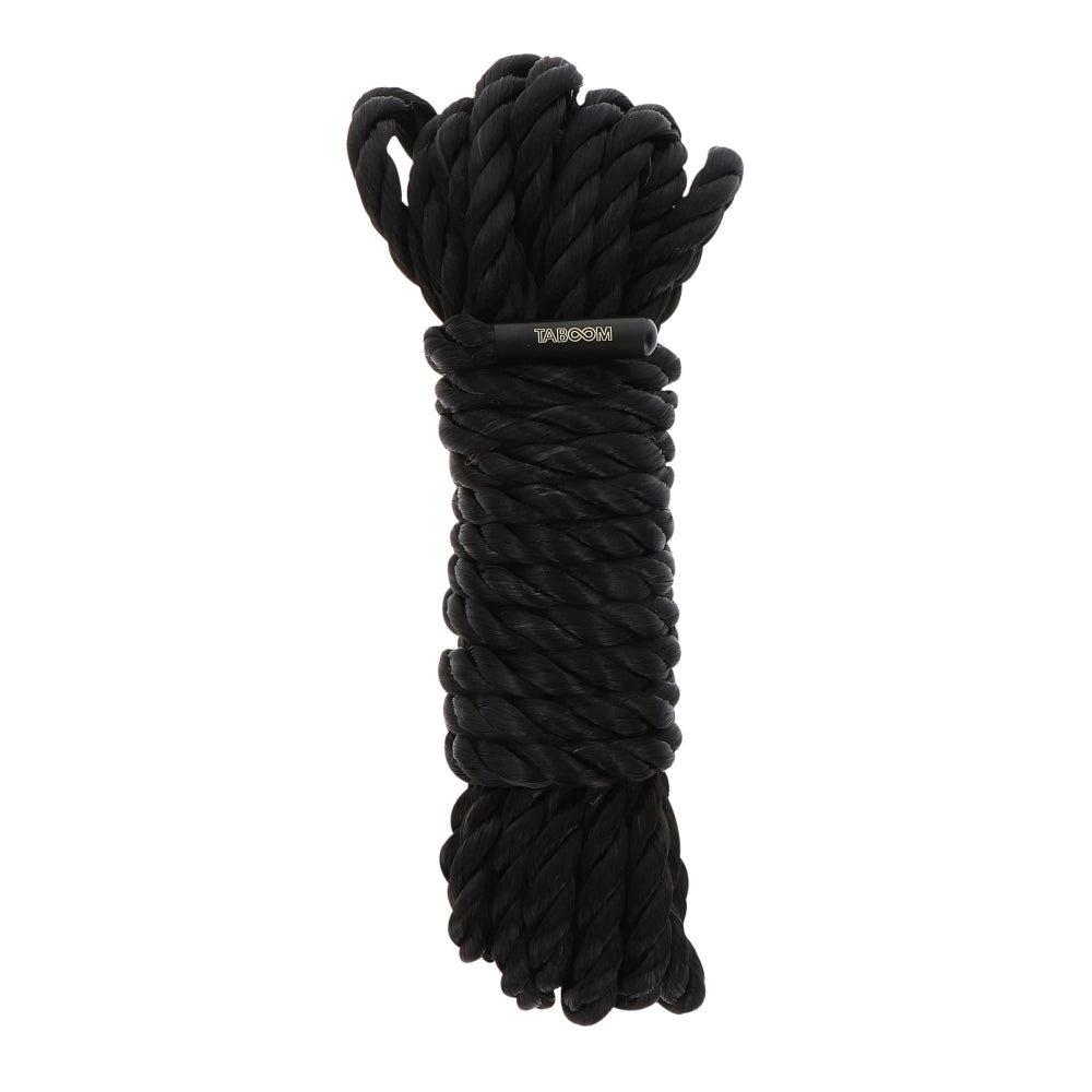 Sfoara Bondaj TABOOM Bondage Rope Negru 5 m - textura moale prietenoasa cu pielea - sigura si potrivita pentru jocuri BDSM