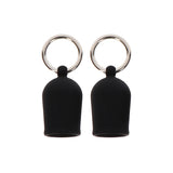 Nipple Suckers Taboom cu Inele de Metal Negru - Fabricate din silicon, stimuleaza sensibilitatea sfarcurilor - ideale pentru intensificarea placerii - perfecte pentru jocuri solo sau in cuplu