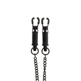 Clame pentru Sfarcuri Reglabile Taboom Heavy Duty Negru - concepute pentru utilizatori avansati, ideale pentru stimulare intensa - twist-to-close sistem de prindere - realizat din pateriale rezistente