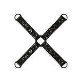 Catuse BDSM Bondage Hogtie Dream Toys Vinil Maini & Picioare Sinful, Negru