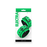 Catuse BDSM Bondage Reglabile de Piele Electra Verde