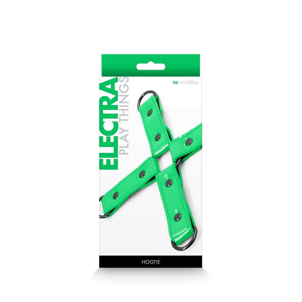 Catuse BDSM Bondage Hogtie Dream Toys Maini & Picioare Electra, Verde