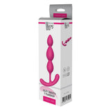 Bile Anale Dreamtoys Essentials Silky Smooth T-Teardrop, Roz, 14 cm