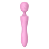 Vibrator Wand Dreamtoys The Candy Shop Pink Lady - 21.6 cm, fara ftalati sau latex - 7 Moduri Vibratii, 3 Moduri Viteza - Reincarcabil, Impermeabil IPX7 - Roz