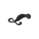 Stimulator Prostata Dream Toys Fatasstic, Negru, cu maner tip inel, silicon moale, stimulare perineu, 13.5 cm