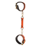 Dreamtoys Catuse BDSM Bondage Stralucitoare in Intuneric cu Captuseala Moale si Lant Detasabil - Fetish si Bondage Reglabile pentru Jocuri BDSM