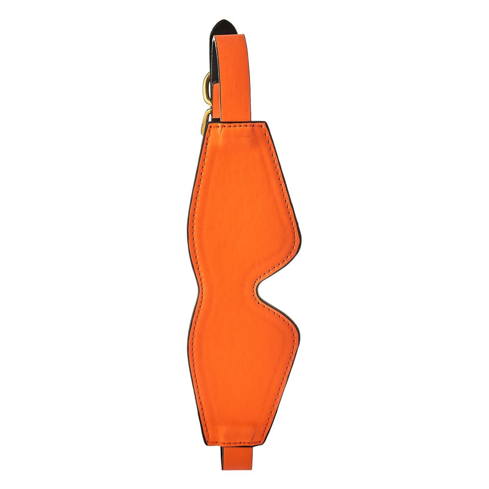 Masca de Ochi Fosforescenta BDSM/Fetis cu Captuseala Moale si Curea Ajustabila - Accesoriu Fetish pentru Jocuri Bondage