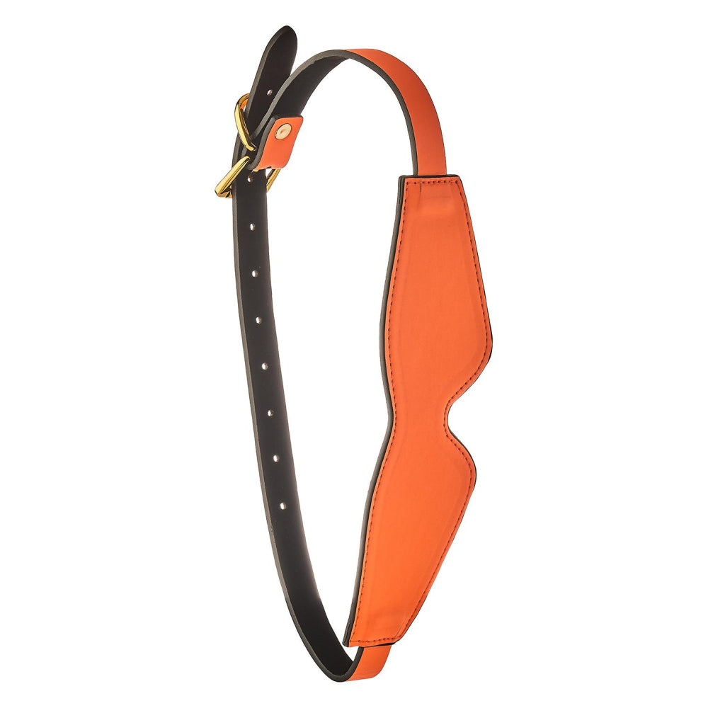 Masca de Ochi Fosforescenta BDSM/Fetis cu Captuseala Moale si Curea Ajustabila - Accesoriu Fetish pentru Jocuri Bondage