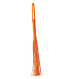 Flogger Bici Fosforescent BDSM/Fetis cu Franjuri din Piele Ecologica 30 cm, Maner Rezistent si Cordon de Prindere, Accesoriu Perfect pentru Jocuri Erotice