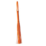Flogger Bici Fosforescent BDSM/Fetis cu Franjuri din Piele Ecologica 30 cm, Maner Rezistent si Cordon de Prindere, Accesoriu Perfect pentru Jocuri Erotice