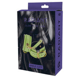 Catusi de glezna BDSM Bondage fosforescente ajustabile cu lant detasabil Dream Toys Radiant - accesorii BDSM cu captuseala moale si detalii din metal fara nichel