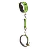 Catusi de glezna BDSM Bondage fosforescente ajustabile cu lant detasabil Dream Toys Radiant - accesorii BDSM cu captuseala moale si detalii din metal fara nichel