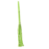 Flogger Bici Fosforescent BDSM/Fetis Dream Toys Radiant cu Franjuri din Piele Ecologica, Maner Solid si Snur de Prindere, 30 cm Lungime, pentru Cupluri
