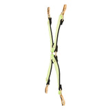 Catuse BDSM Bondage Hogtie Fosforescent Dream Toys Radiant, Accesorii cu Carabiniere si Metal Fara Nichel