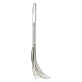 Set BDSM Blaze Elite 5 Bucati, Alb, cu catuse, bici, paleta, masca, si calus