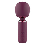 Vibrator Wand Dreamtoys TraveSize Glam Bold, ideal pentru calatorii, mov, 18 cm, 5 Moduri Vibratii, 3 Moduri Vitera, Reincarcabil