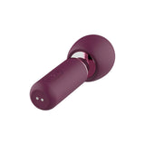 Vibrator Wand Dreamtoys TraveSize Glam Bold, ideal pentru calatorii, mov, 18 cm, 5 Moduri Vibratii, 3 Moduri Vitera, Reincarcabil
