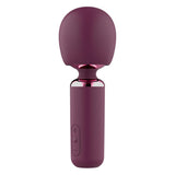 Vibrator Wand Dreamtoys TraveSize Glam Bold, ideal pentru calatorii, mov, 18 cm, 5 Moduri Vibratii, 3 Moduri Vitera, Reincarcabil