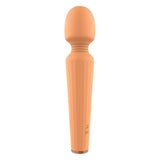 Vibrator Luxury Dreamtoys Glam Wand, Portocaliu, 21.5 cm, 5 Moduri Vibratii, 3 Moduri Viteza