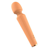 Vibrator Luxury Dreamtoys Glam Wand, Portocaliu, 21.5 cm, 5 Moduri Vibratii, 3 Moduri Viteza
