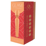 Vibrator Luxury Dreamtoys Glam Wand, Portocaliu, 21.5 cm, 5 Moduri Vibratii, 3 Moduri Viteza