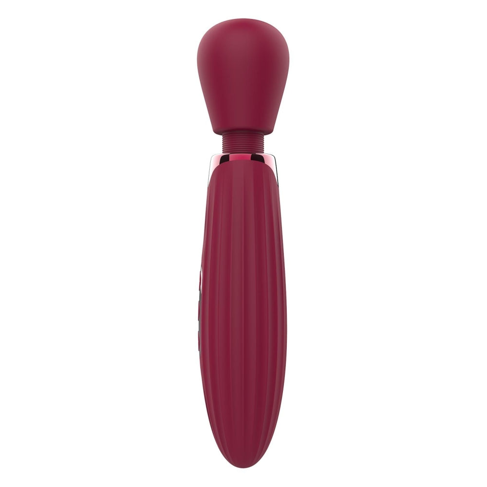 Vibrator Luxury Dreamtoys Glam Wand, Visiniu, 5 Moduri Viteza, 5 Moduri Vibratii, 20.5 cm, Incarcare USB