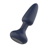 Dop Anal Vibrant Rotativ Dreamtoys Venus Rotating Anal Plug cu telecomanda, Mediu, Negru, 7 Moduri Vibratii, 3 Moduri Viteza, Impermeabil IPX6, 14.5 cm