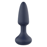 Dop Anal Vibrant Rotativ Dreamtoys Venus Rotating Anal Plug cu telecomanda, Mediu, Negru, 7 Moduri Vibratii, 3 Moduri Viteza, Impermeabil IPX6, 14.5 cm