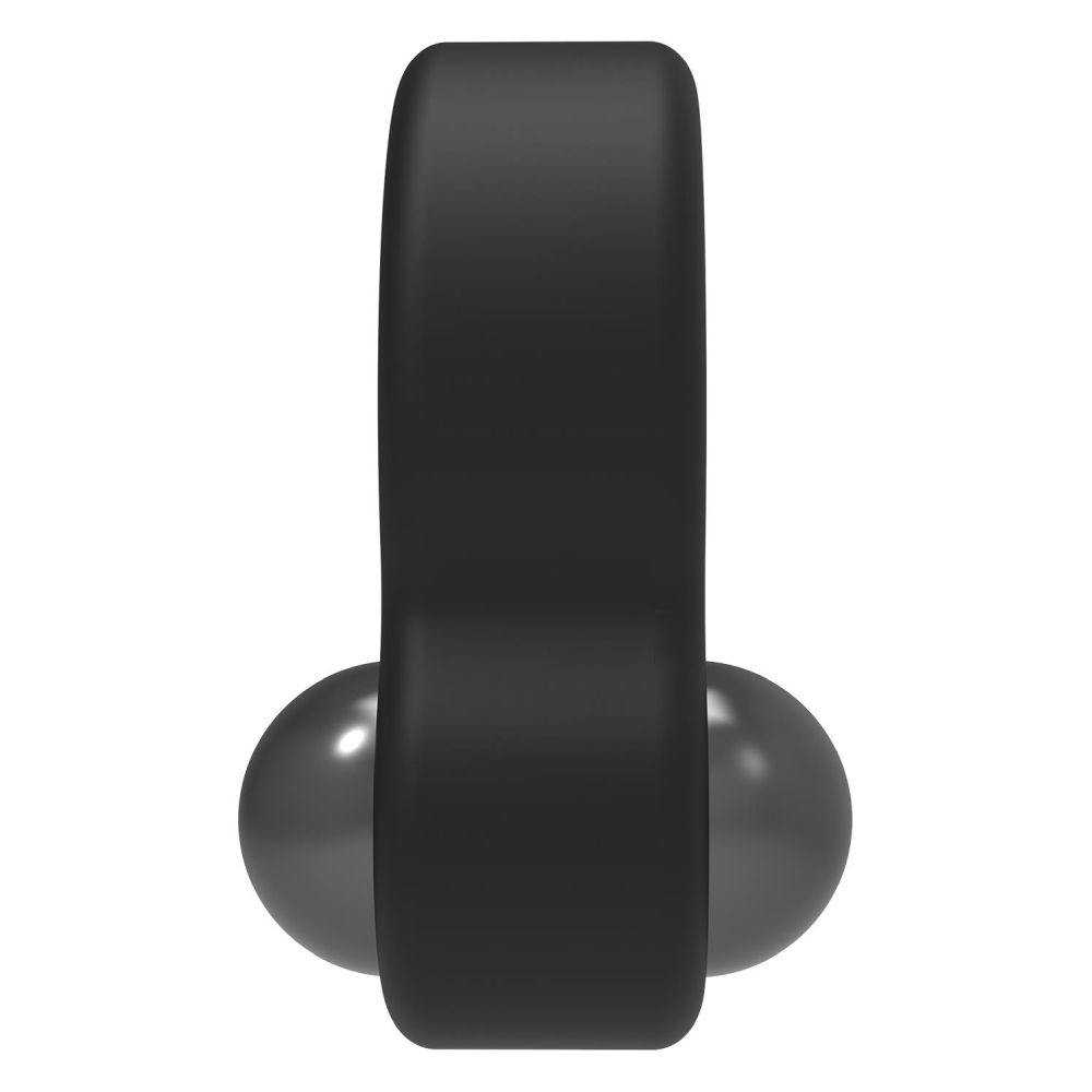Inel Pentru Penis Ramrod 2 Greutati - Negru, 114g - Pentru Exercitii Kegel, intarirea musculaturii pelviene - Ideal pentru controlarea ejacularii si un penis mai puternic