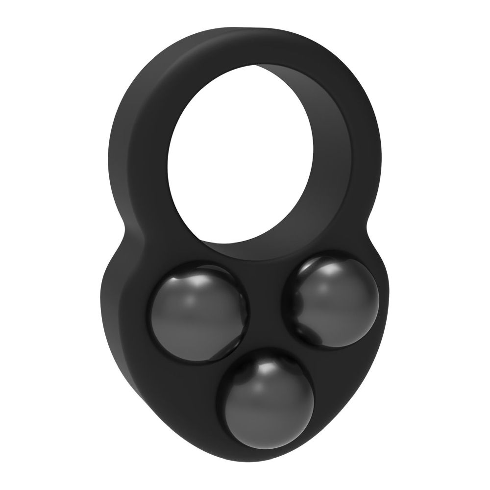Inel Pentru Penis Ramrod 3 Greutati - Negru, 171g - Pentru Exercitii Kegel, intarirea musculaturii pelviene - Ideal pentru controlarea ejacularii si un penis mai puternic