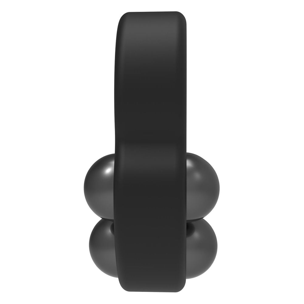 Inel Pentru Penis Ramrod 3 Greutati - Negru, 171g - Pentru Exercitii Kegel, intarirea musculaturii pelviene - Ideal pentru controlarea ejacularii si un penis mai puternic