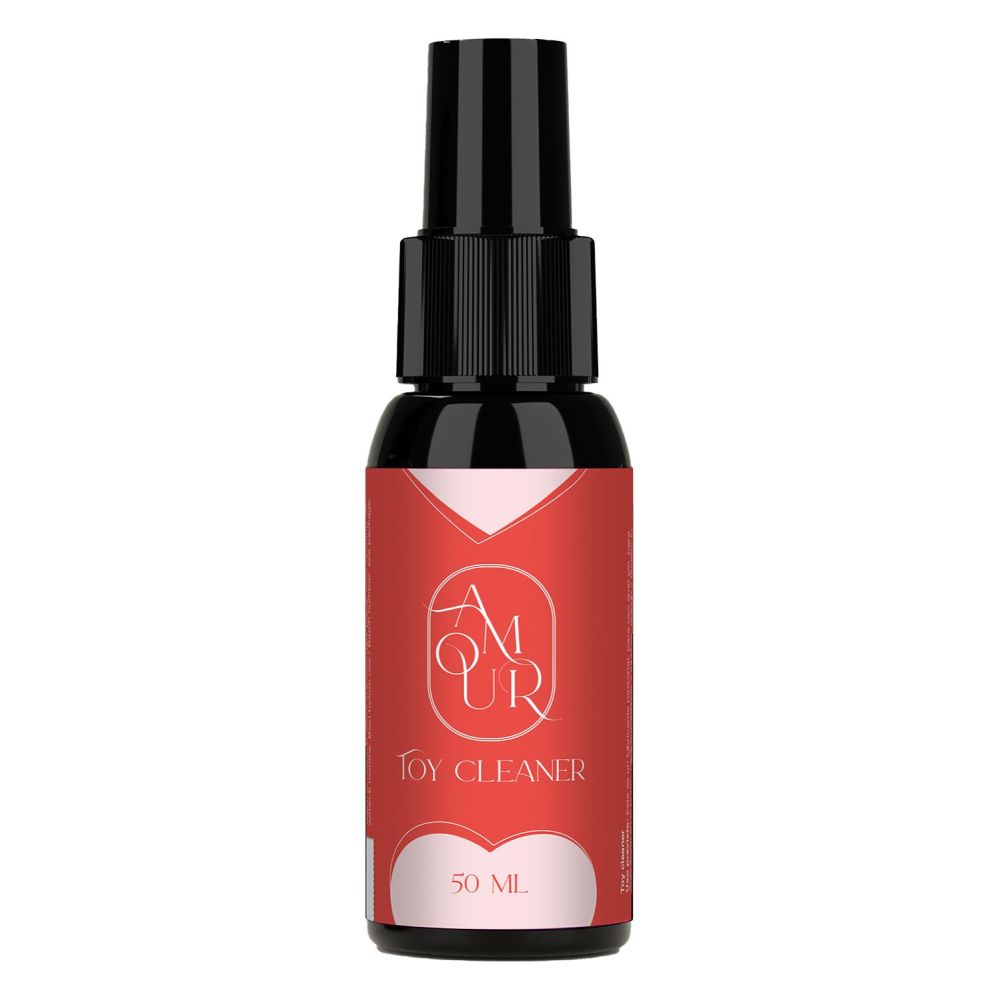 Spray de Curatare Jucarii Erotice Amour Toy Cleaner 50 ml - curata si igienizeaza fara sa deterioreze materiale - sigur pentru piele - usor de folosit