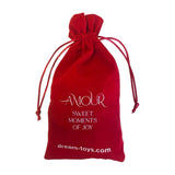 Set Cadou Sf. Valentin Amour the Secrets of Love 7 Bucati - vibrator panty vibe, petale de trandafir, masca, panglica bondage, lumanare masaj, gadilitor cu pene, punga de catifea - Ideal pentru ziua indragostitilor