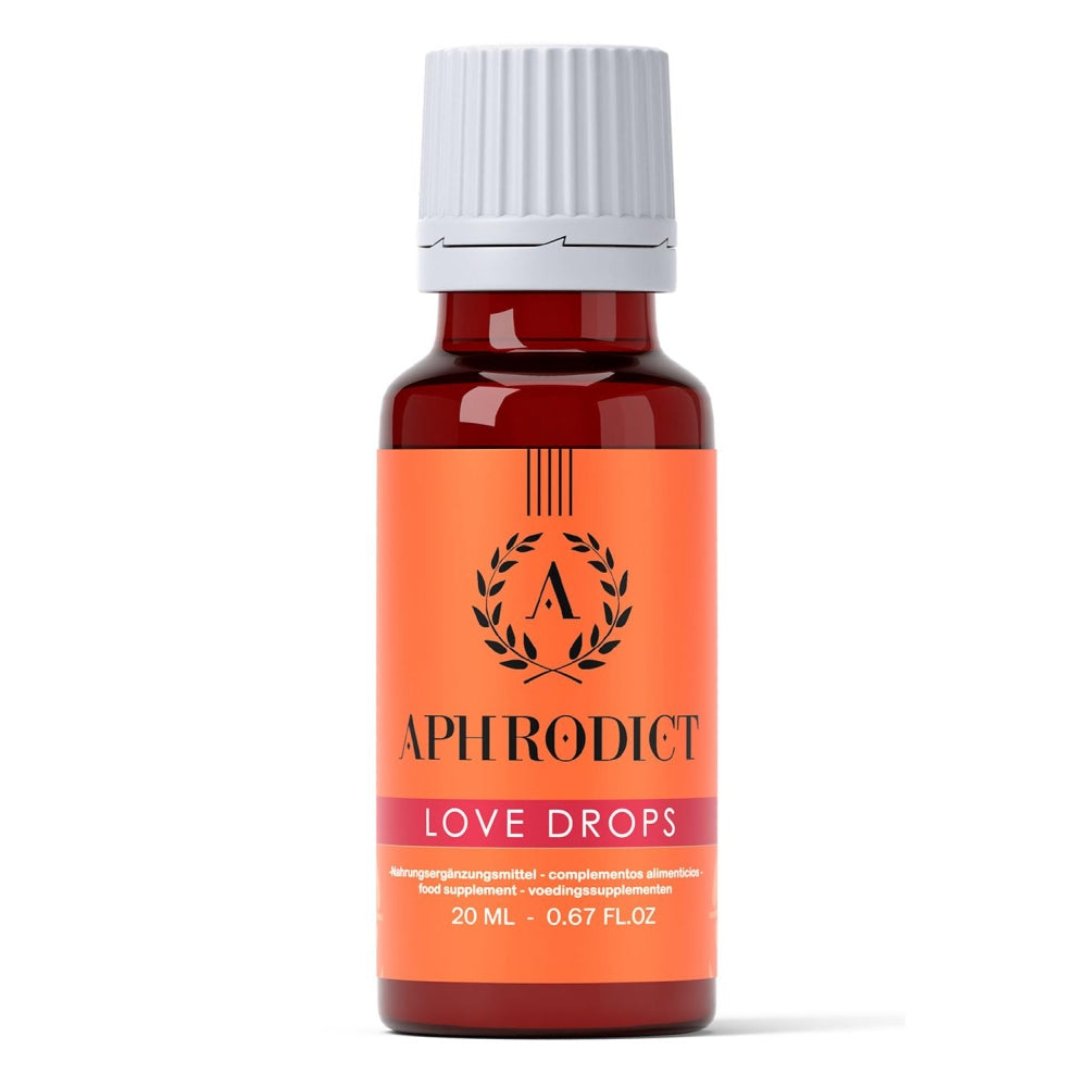 Picaturi Stimulante Aphrodict Love Drops 20 ml - afrodiziac puternic ce creste libidoul, intensifica placerea - formula naturala pe baza de plante cu efect rapid