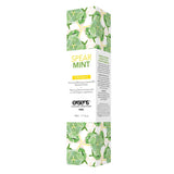 Ulei de masaj incalzitor Exsens Spearmint Organic 50 ml, organic, natural, fara parabeni, pentru barbati, femei si cupluri, comestibil si sigur pentru corp