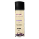 Ulei de masaj organic Exsens Amethyst Sweet Almond certificat BIO - imbogatit cu esente de ametist pentru relaxare si bunastare - transparent, 100 ml